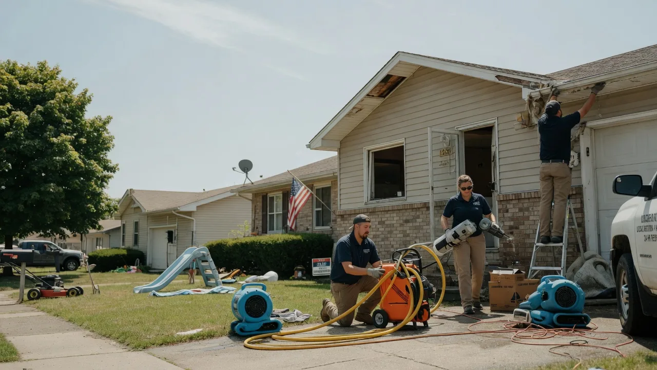 Water Damage Restoration in Leland, IL near me